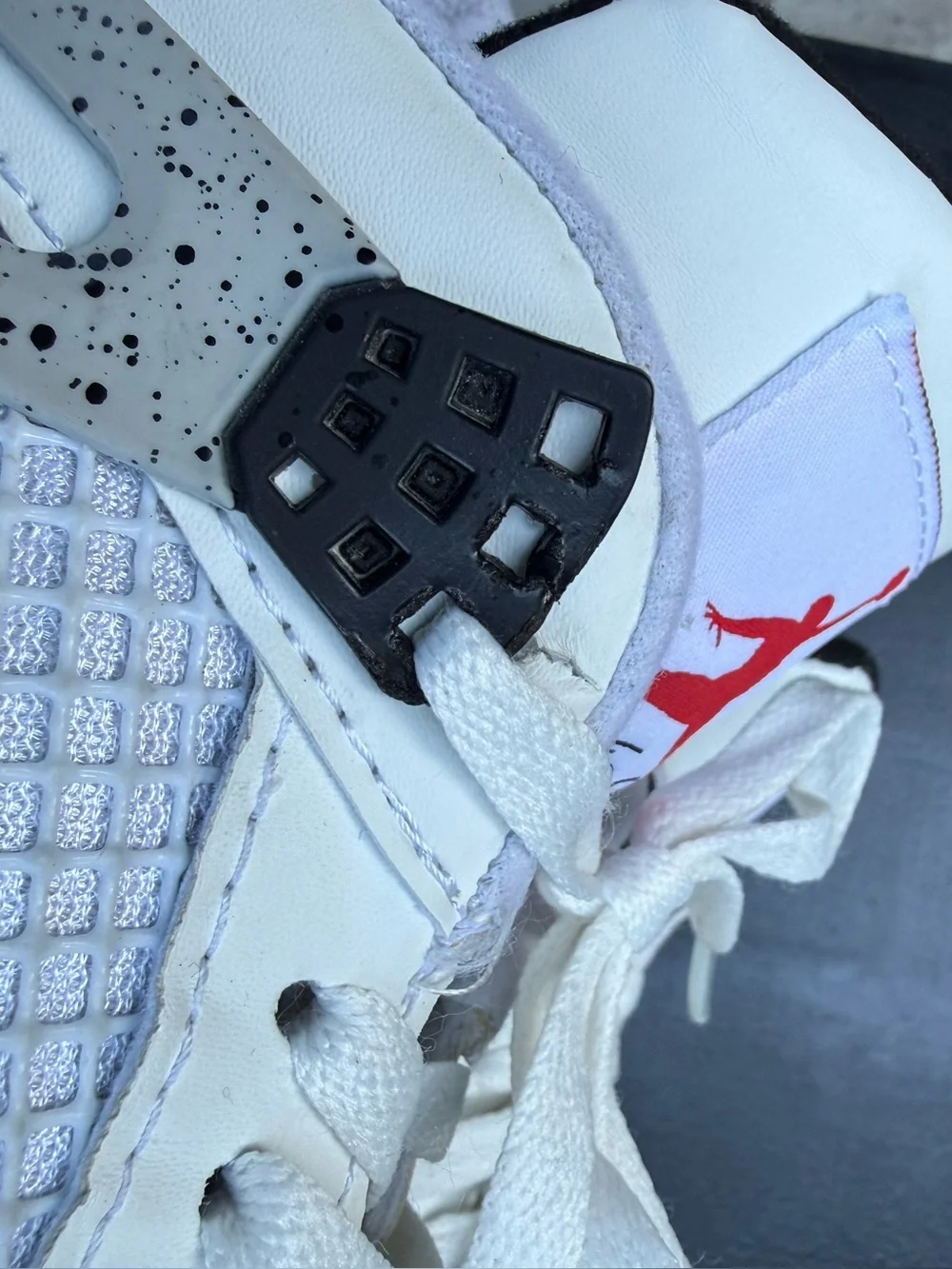 Jordan 4 Retro ‘White Cement’ Sz 9.5